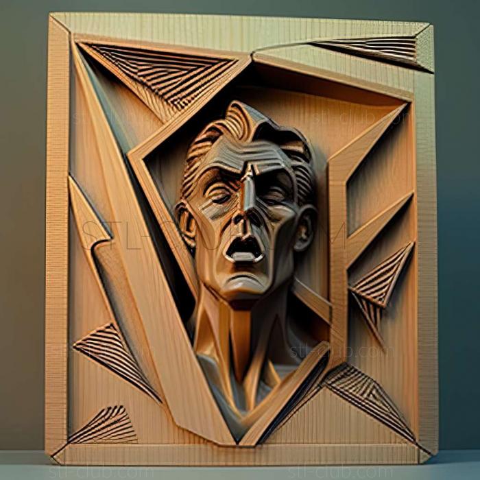 3D model Francis Picabia (STL)